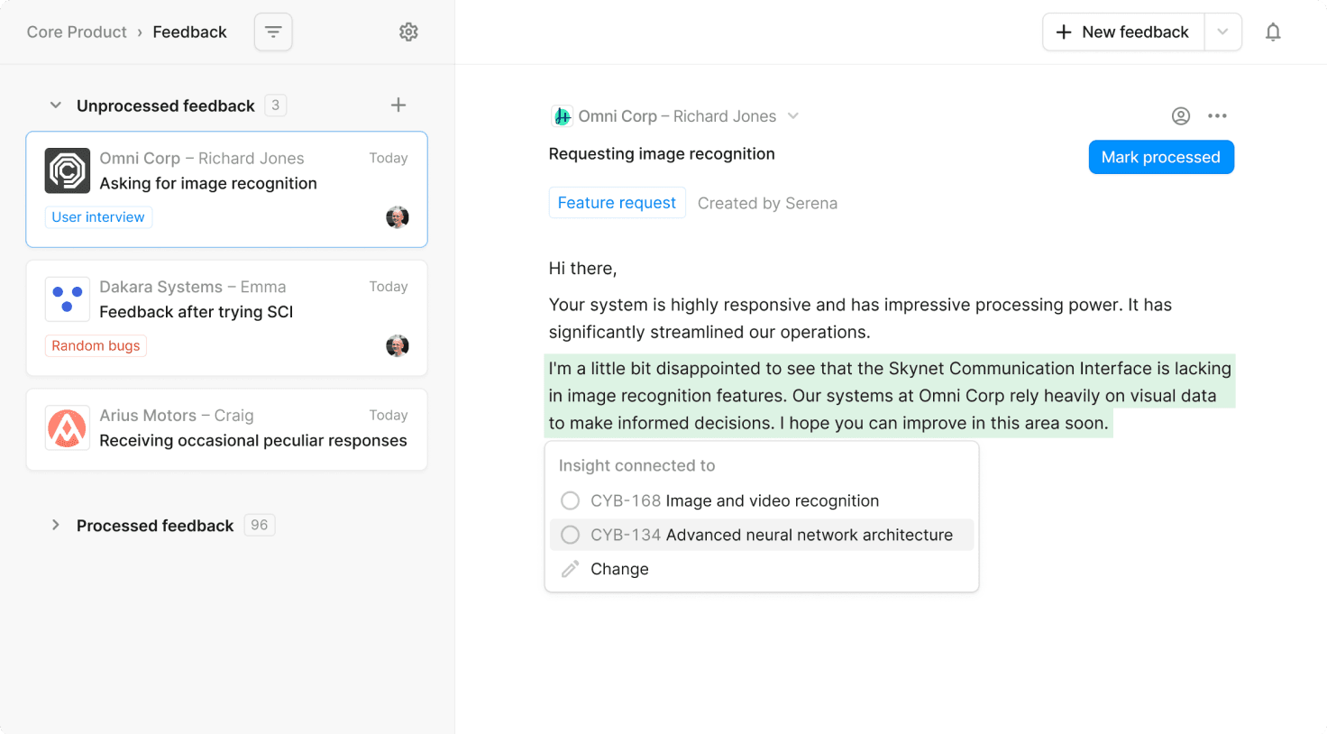 A specification document where two people type at the same time